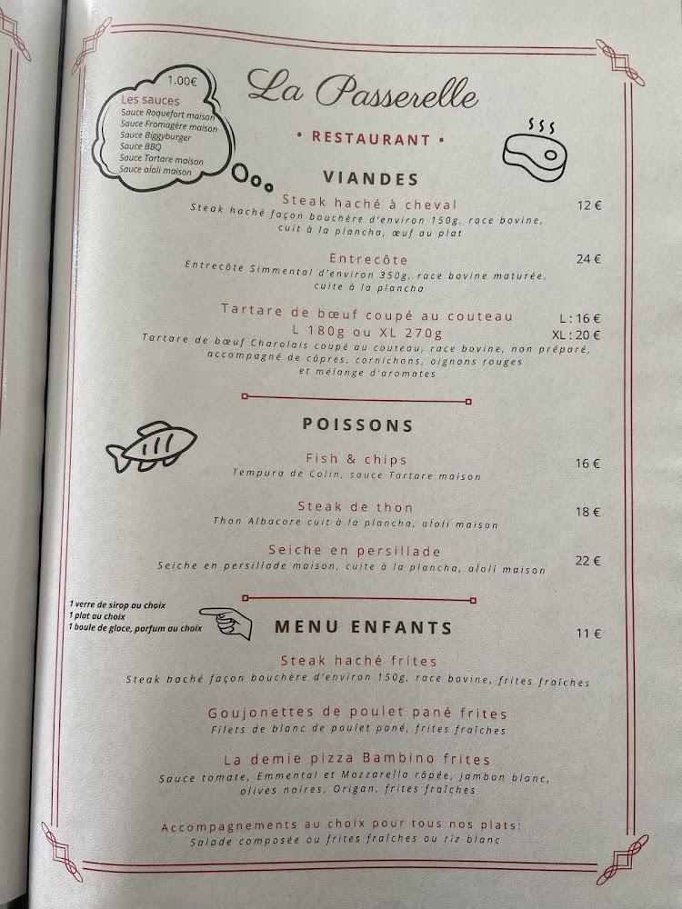 La Passerelle - Menu Image 4